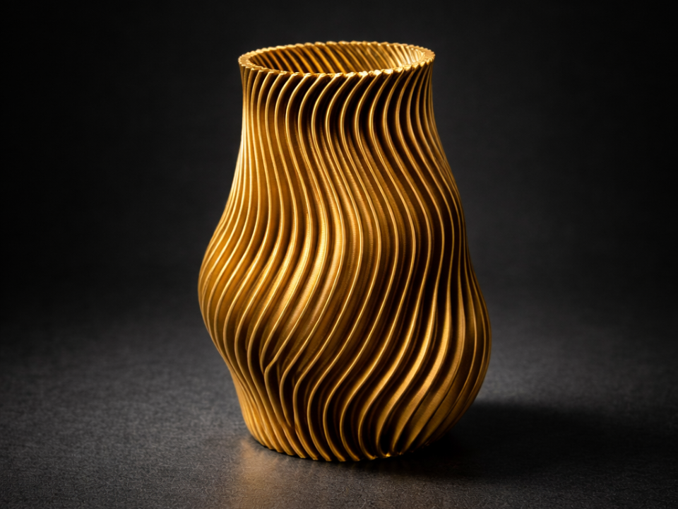 Twisted wavy vase - Vase mode
