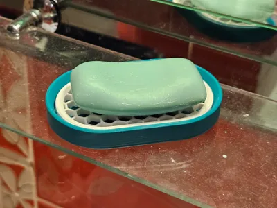 Soap Holder with drain holes