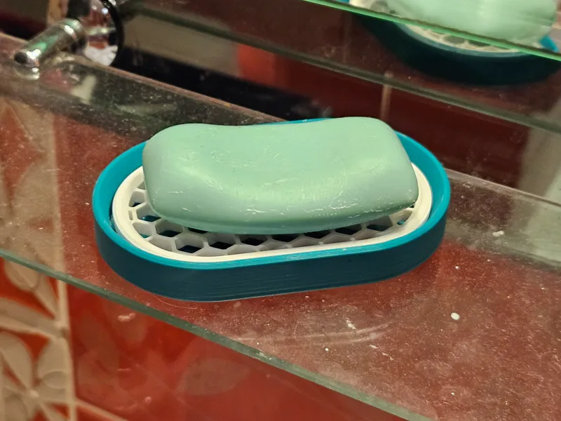 Soap Holder with drain holes