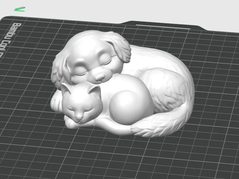 Sleeping Dog and Cat
