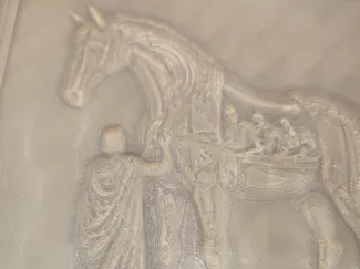 Horse Gift Marble Slab