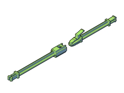 Joint clip for Pop-up display wall