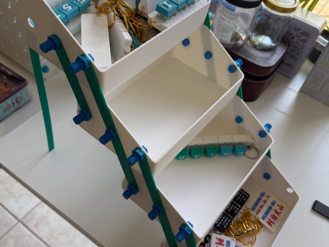 4-Tier Display Stand – Collapsible Fair Display - 1