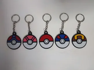 Pokeballs - Llavero