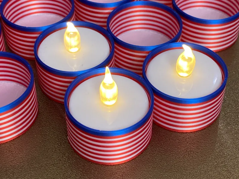 4th of July Tealight Holders 2
