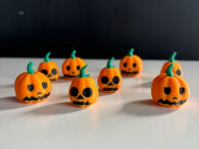Mini Halloween Pumpkins