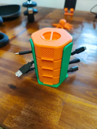 Portable Cable Organizer Holder