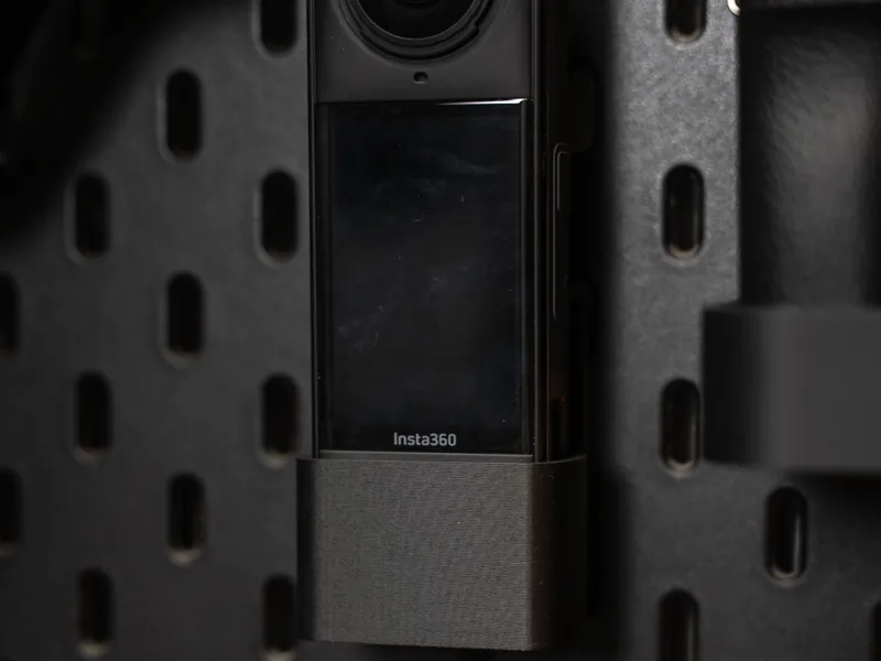Ikea skadis - Insta 360 x5 mount