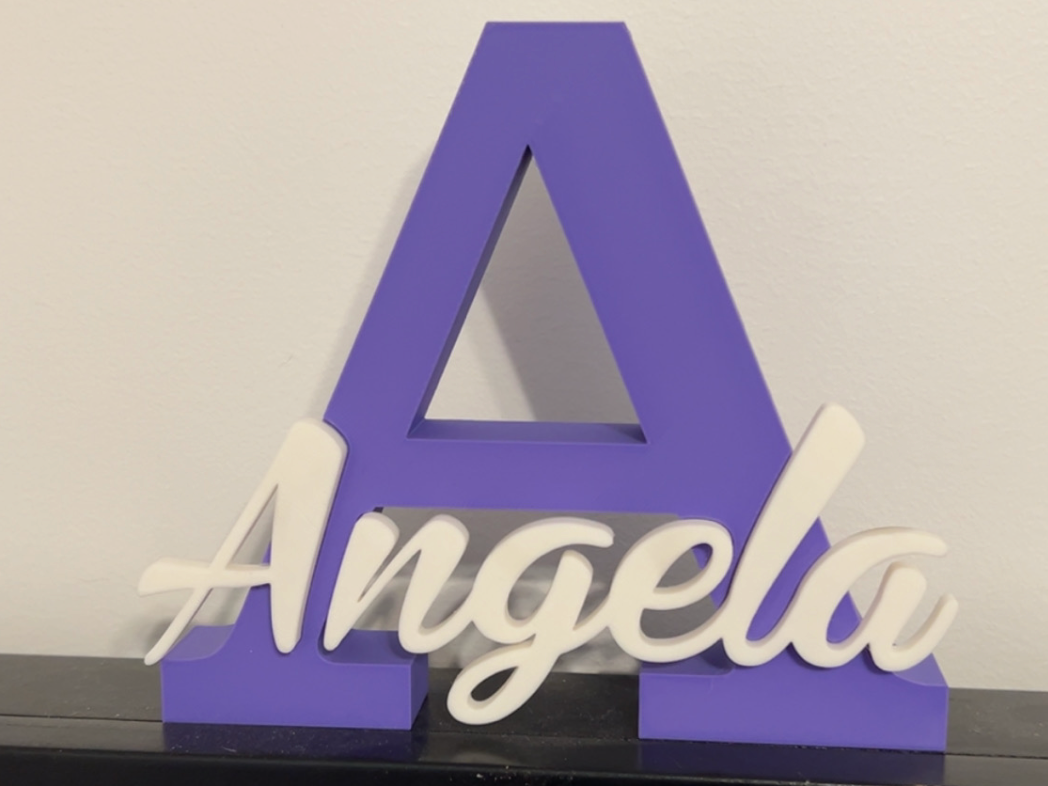 Angela name sign
