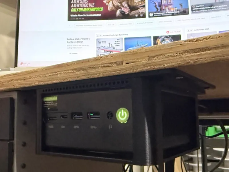 GMKTec Mini PC Under Desk Mount 