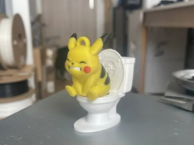 Pokemon Pikachu Poop with Keychain hook