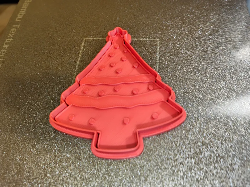 Christmas tree cookie cutter