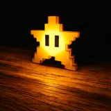 Лампа Mario с пикселизирана звезда