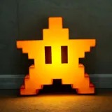 Лампа Mario с пикселизирана звезда