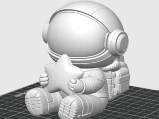 Astronauta Chibi