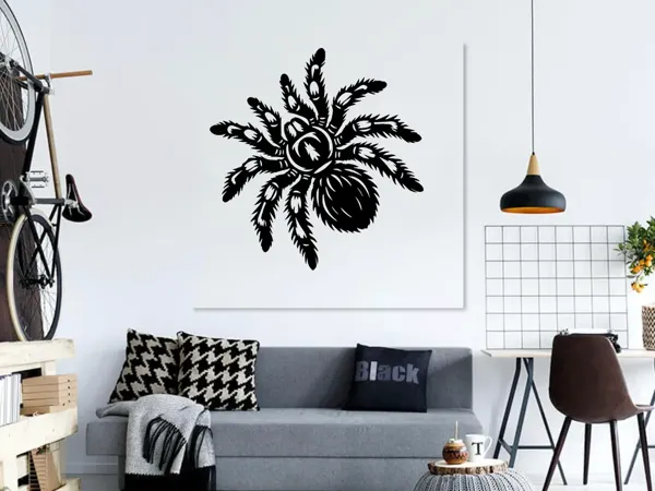 Décoration murale araignée mygale