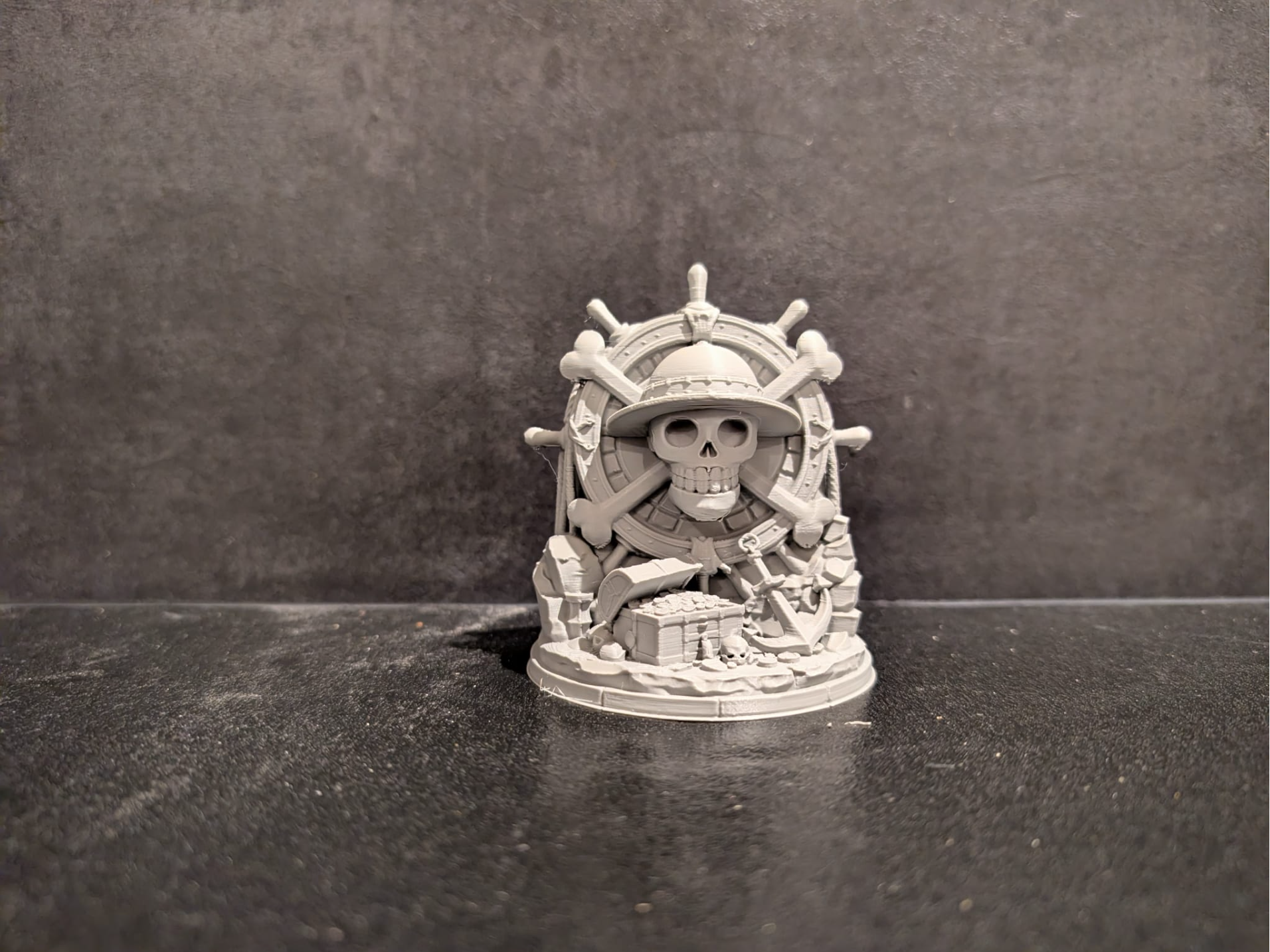 One piece logo diorama