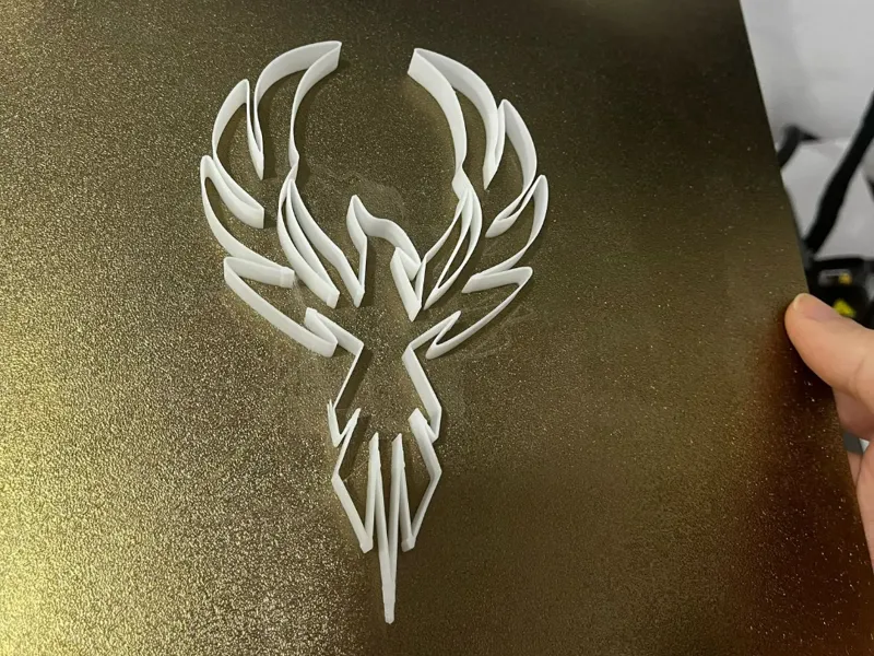 Phoenix Cookie Cutter | Decorative Model