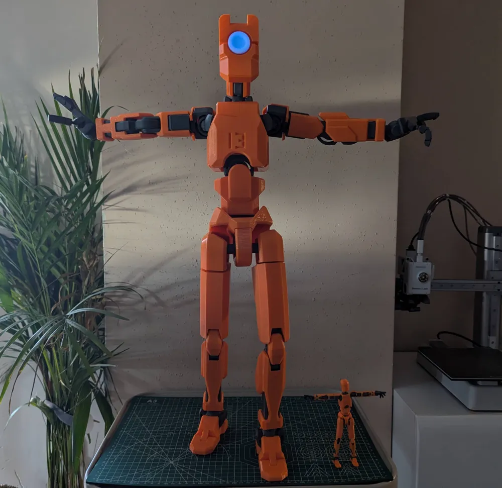 Miniatura 5 do modelo 3D Dummy 13 - 500%