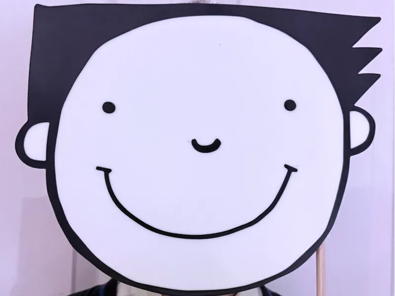 Tom Gates Mask - Book Day Costume