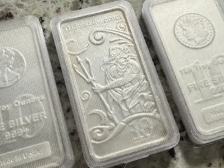 10 Troy Oz .999 Fine Silver Bar Protective Case