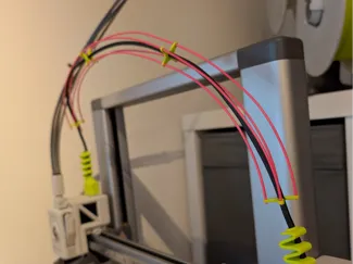 A1 Print Head Cable Clips