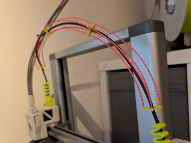 A1 Print Head Cable Clips