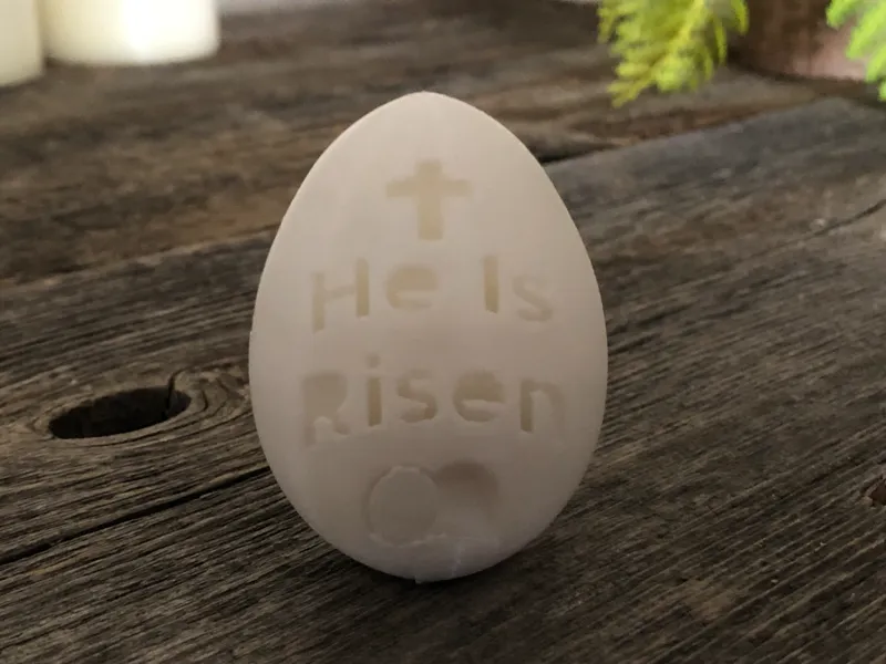 He Is Risen - Easter Egg