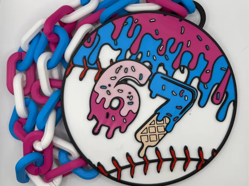 SOFTBALL / BASEBALL 67 DRIP HYPE CHAIN