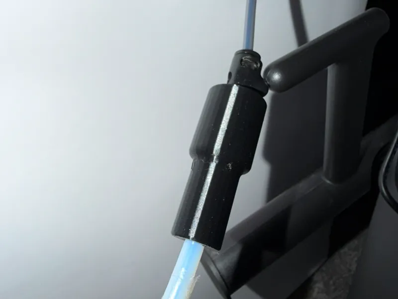 Filament guider adapter (6mm to 12mm tubing)