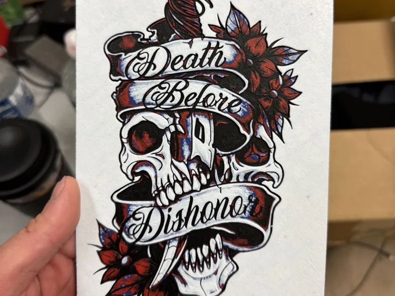 Death Before Dishonor Hueforge