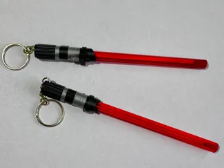 Lightsaber Keychain and Pen Cap (Vader)