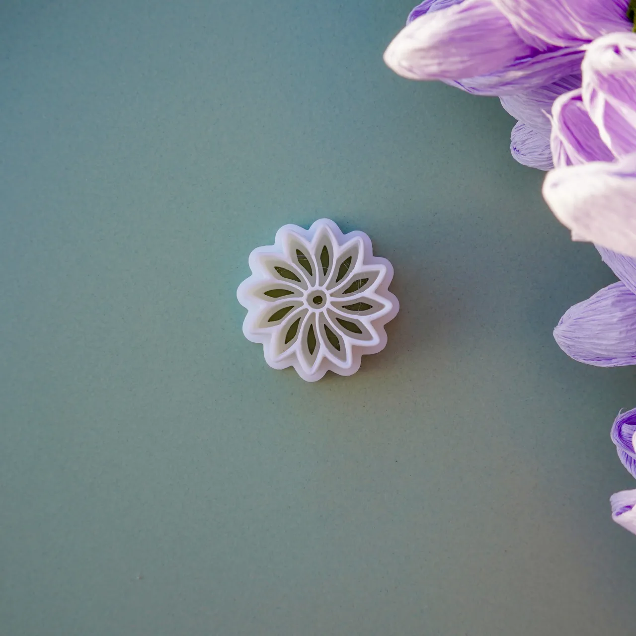 Flower Mini Clay Cutter For Earrings Necklaces view 2