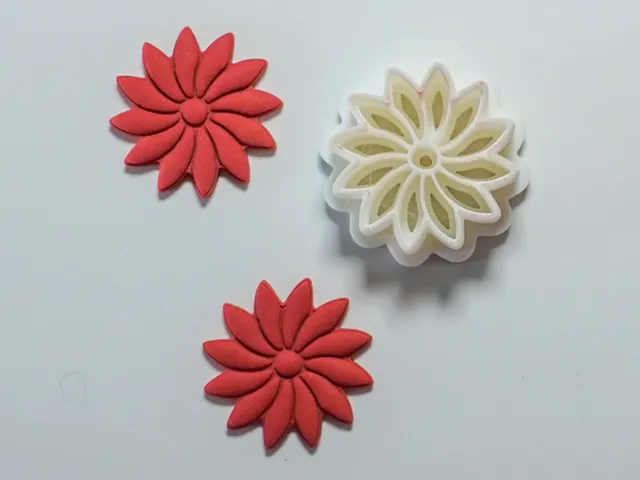 Flower Mini Clay Cutter For Earrings Necklaces