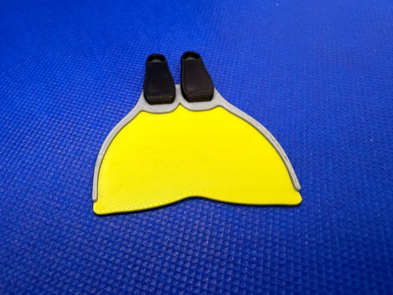Freediving keychain Mono fin