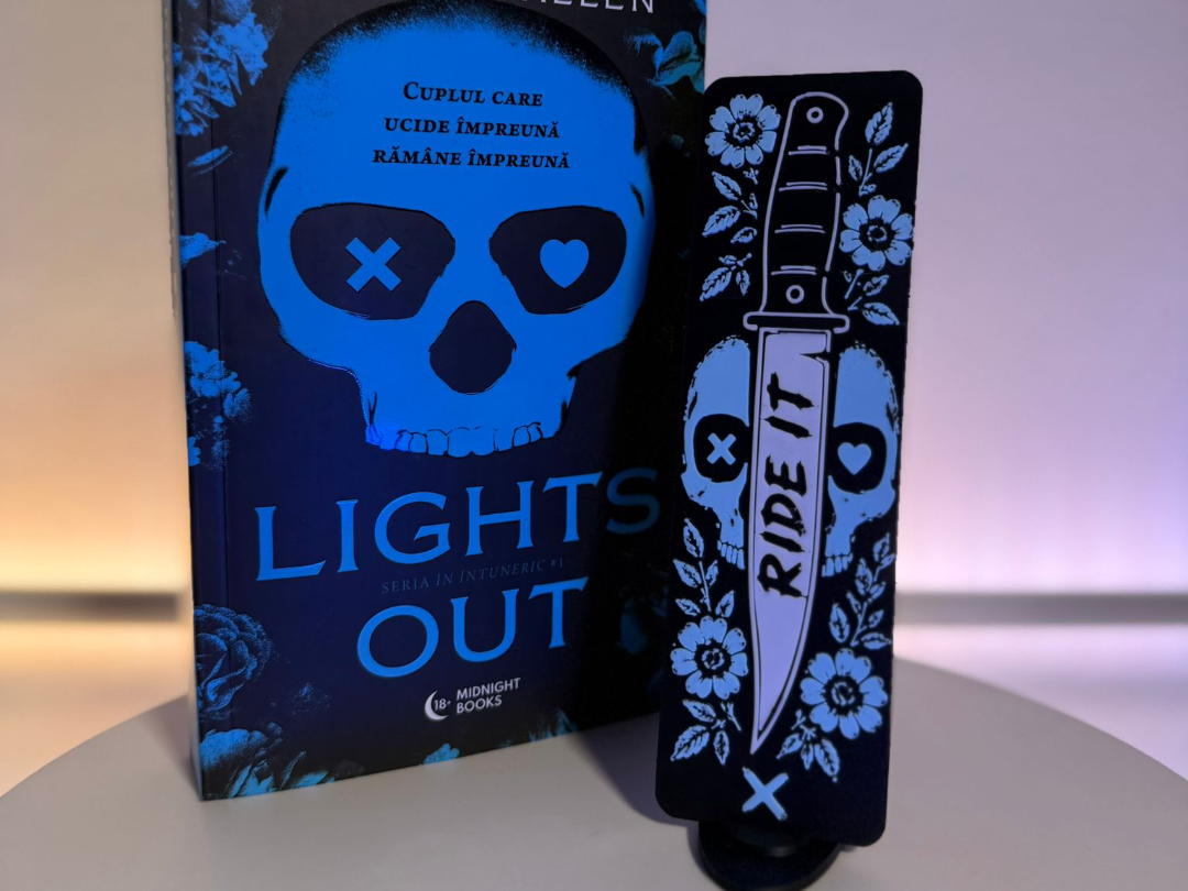 Book Mark Lights Out Josh Mask Ride It