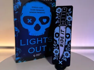 Book Mark Lights Out Josh Mask Ride It