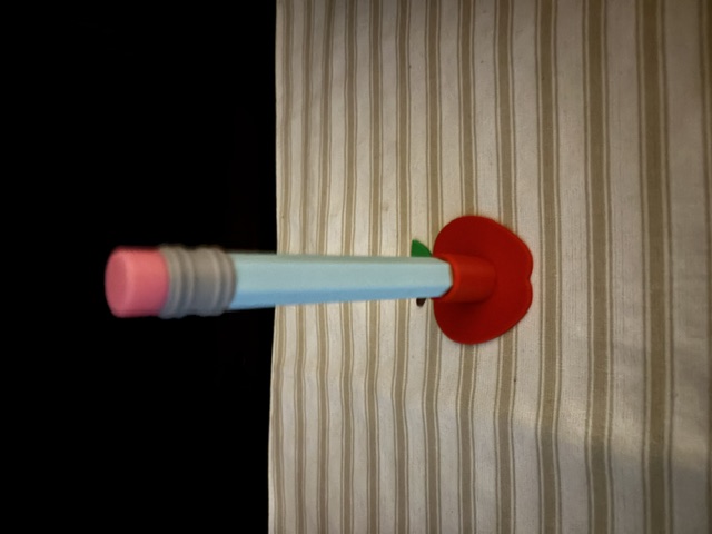 Jumbo Pencil Pen Stand (Apple) - 1
