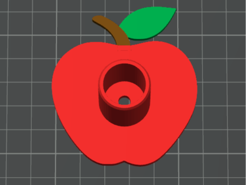 Jumbo Pencil Pen Stand (Apple)