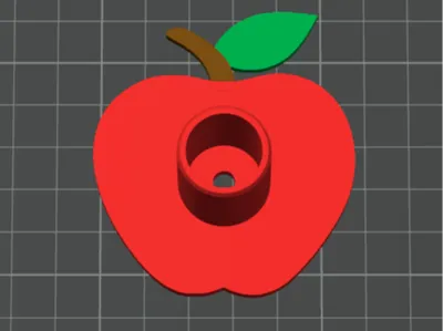 Jumbo Pencil Pen Stand (Apple)