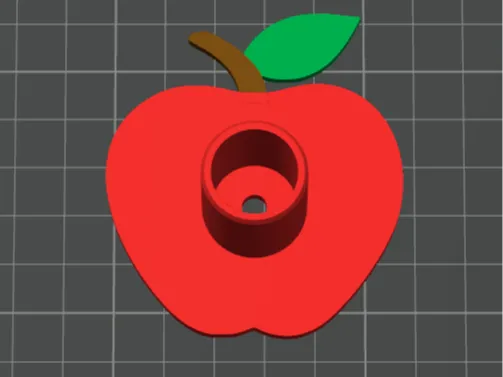 Jumbo Pencil Pen Stand (Apple)