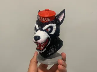 Tuffy NC STATE figurine
