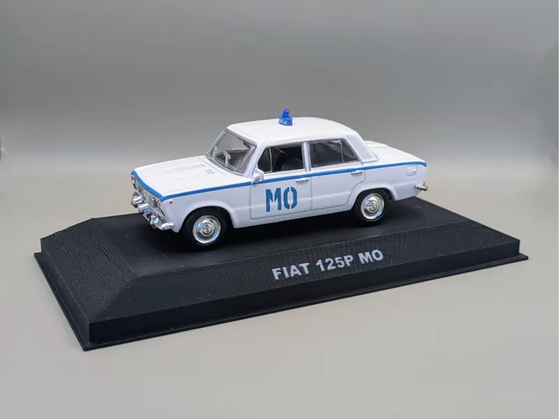 Model Car Stand CUSTOMIZABLE TEXT - 2 Versions!