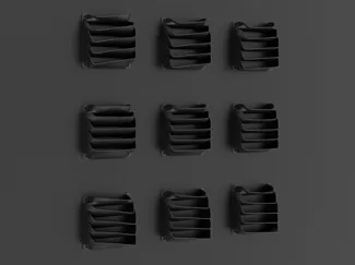Computer Fan Directional Vents