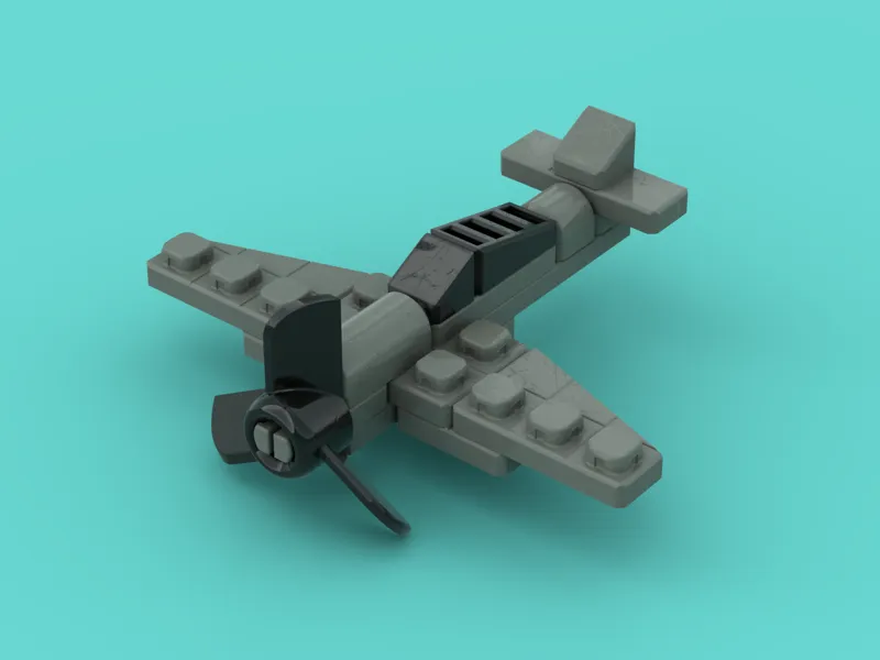Mini P40 Warhawk