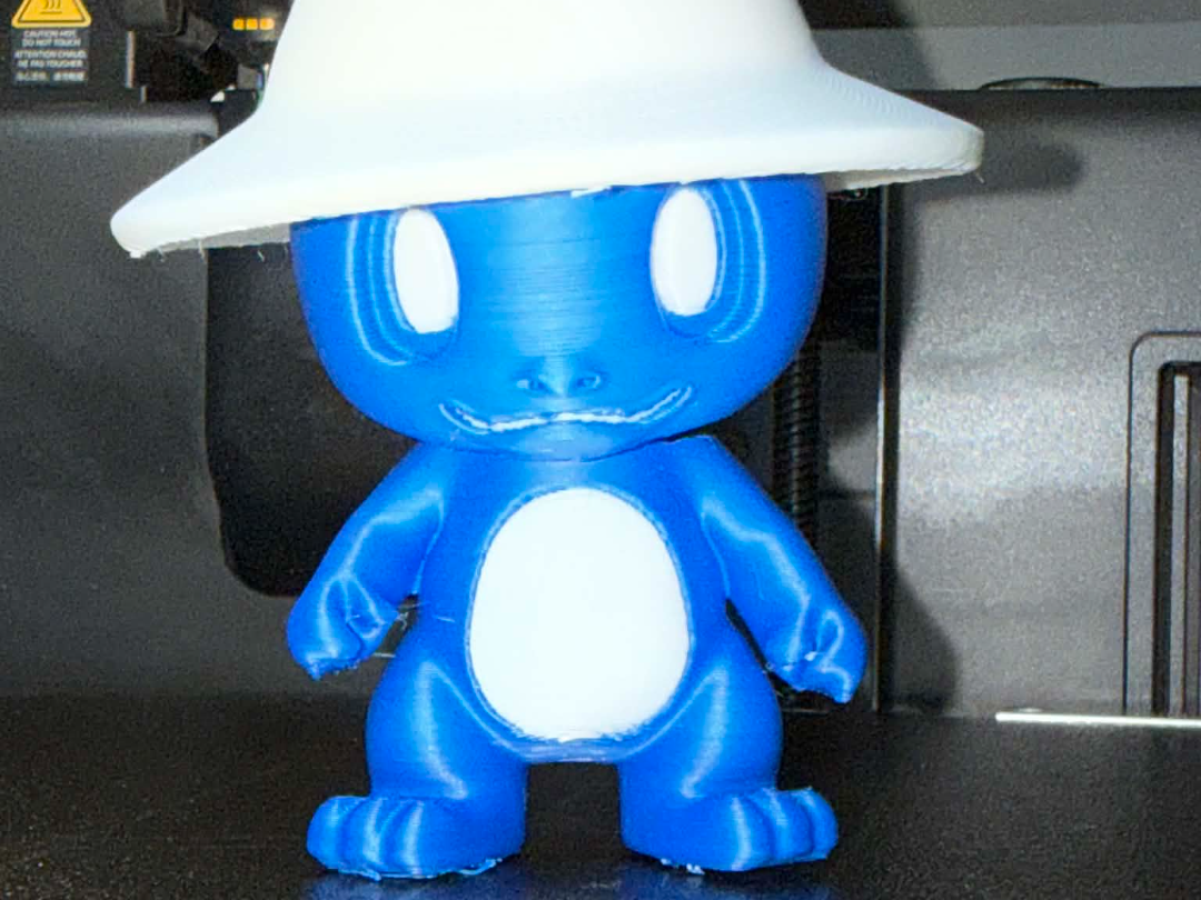 Cute Blue Flexi Dino Explorer – Articulated Head 