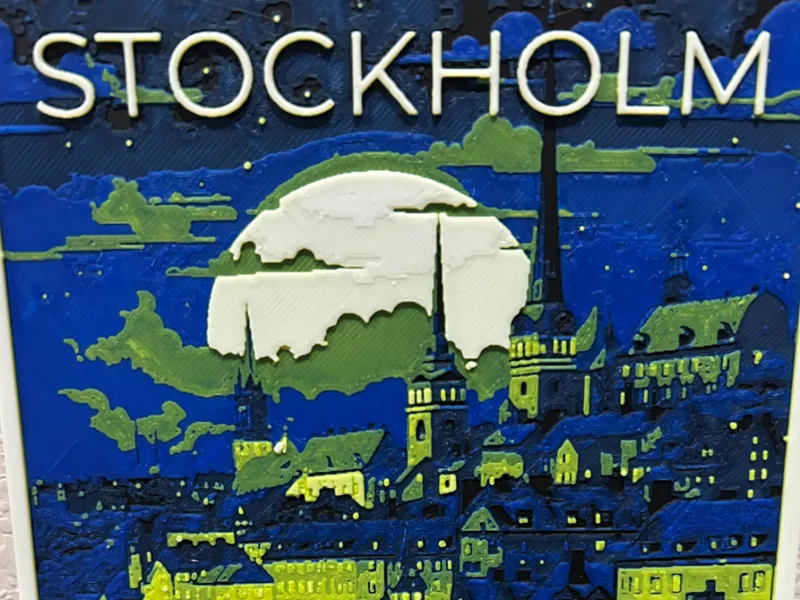 Hueforge Stockholm Blue 140x200