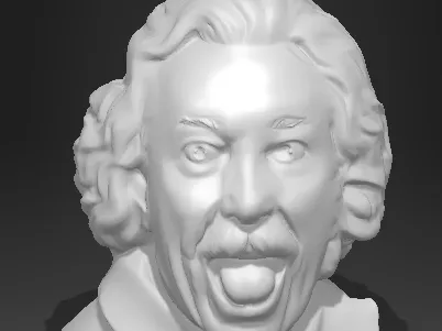Albert Einstein statue 