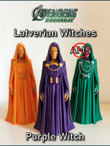 Adorno temático: Purple Latverian Witch – Avengers Doomsday (NoAMS) — vista de referencia 2