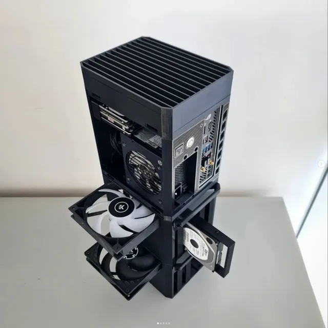 MODCASE MASS - Stackable NAS ITX PC Case